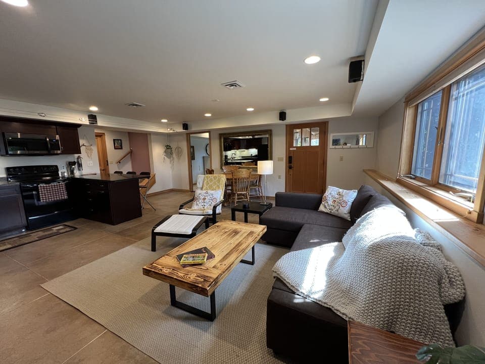 Living room from the northwest