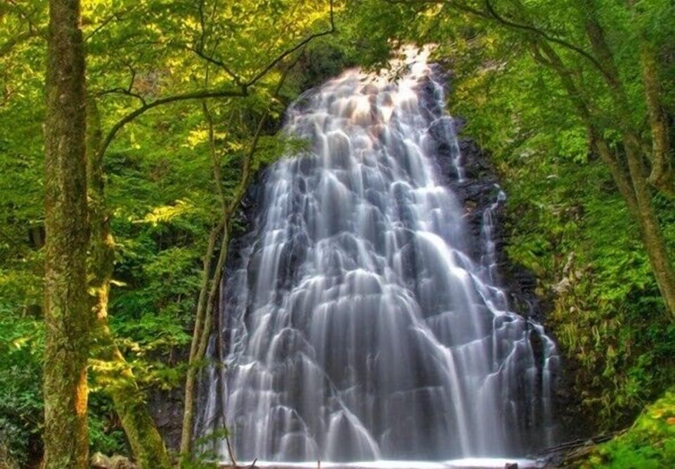 Crabtree Falls, a few miles away, highest waterfalls east of the Mississippi!