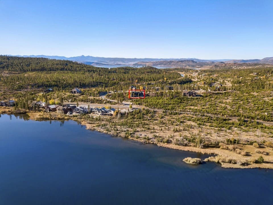 From our home over to the lake is all public National Forest land.