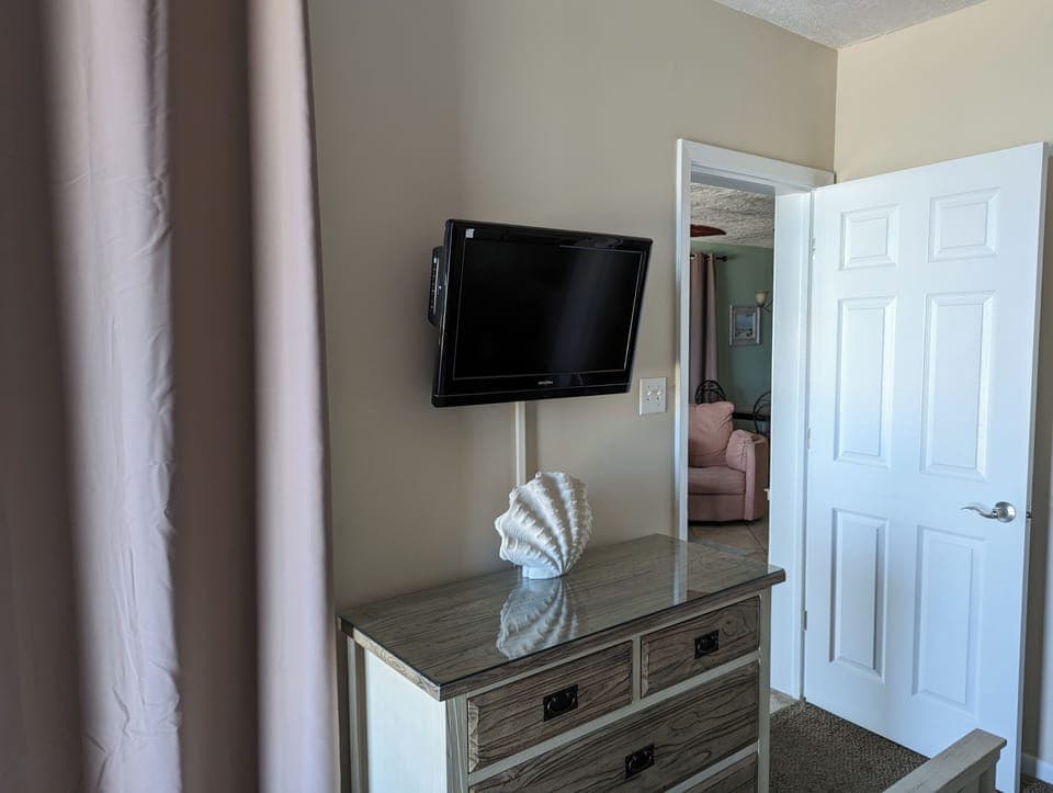 TV in master bedroom
