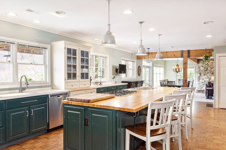 Light Filled Gourmet Kitchen