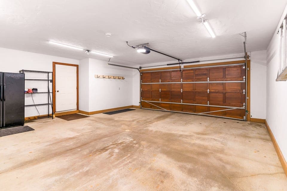 2 Car Garage with 2nd Fridge and Freezer