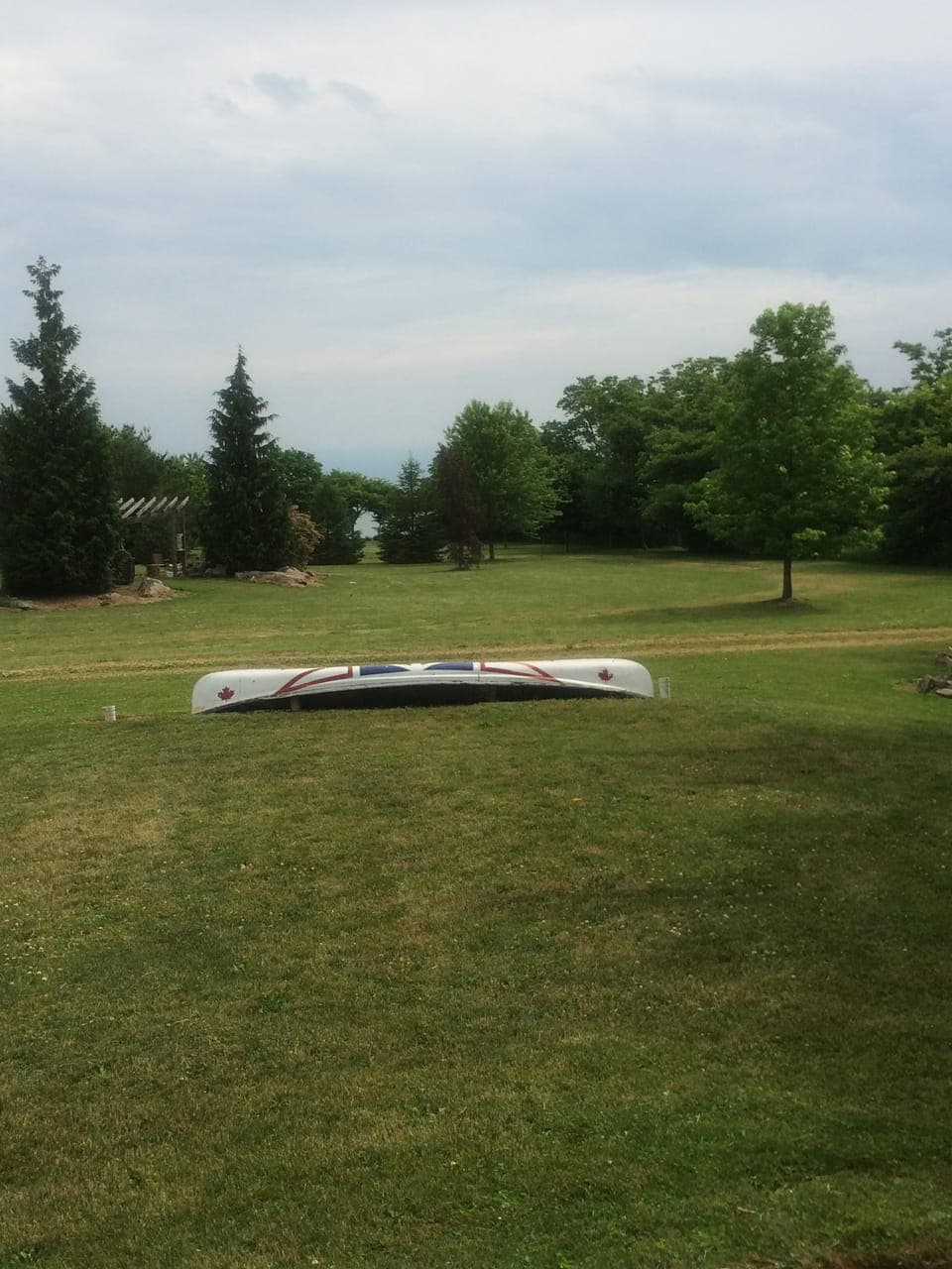 View from deck