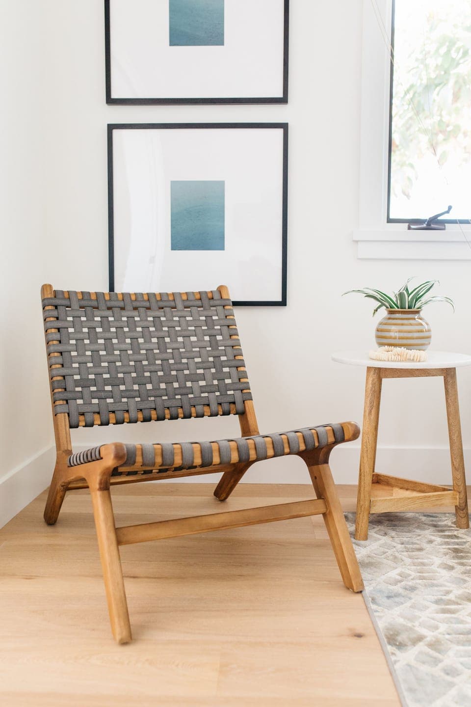 A place to relax with a book or read a bedtime story