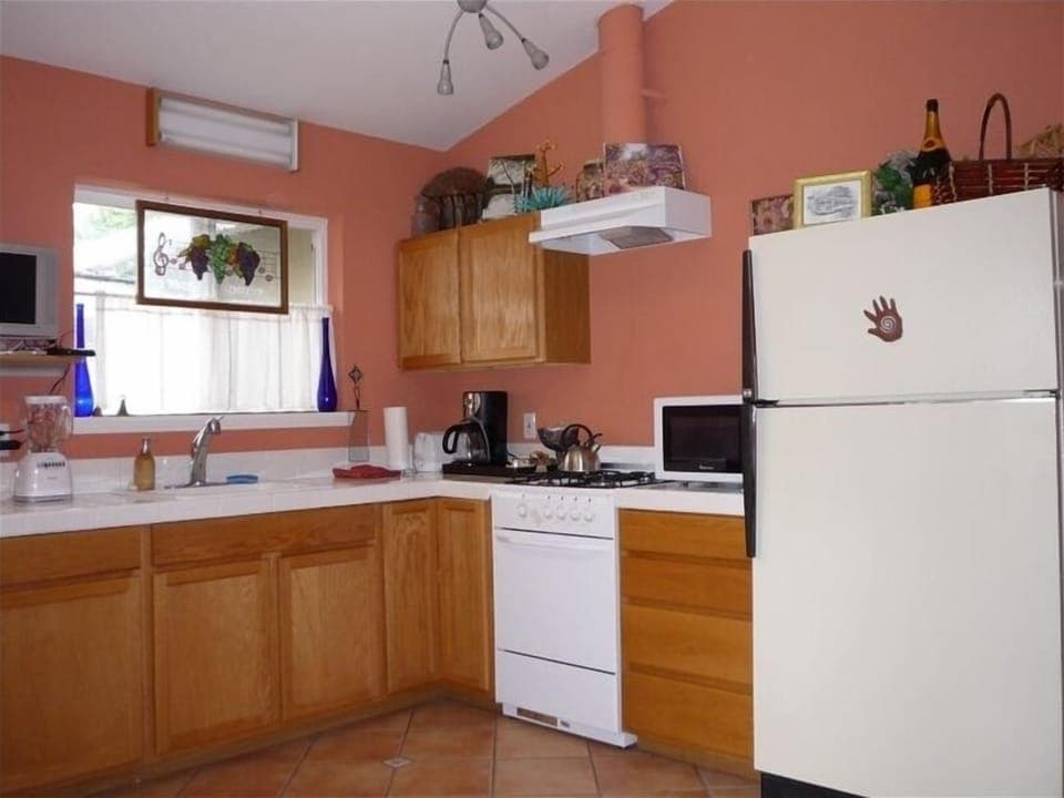 Full kitchen outfitted with anything you might need.