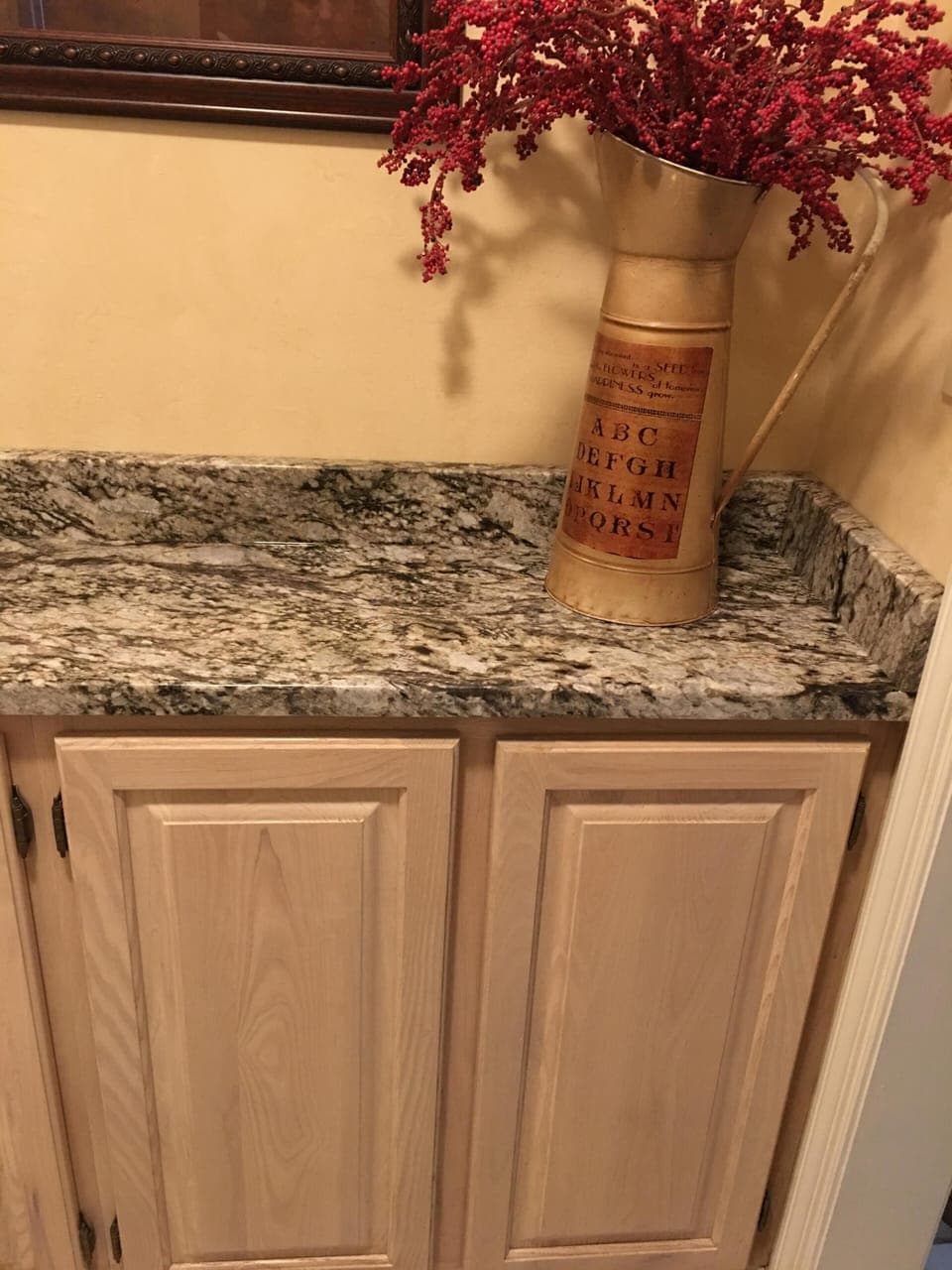 Extra storage in downstairs bathroom