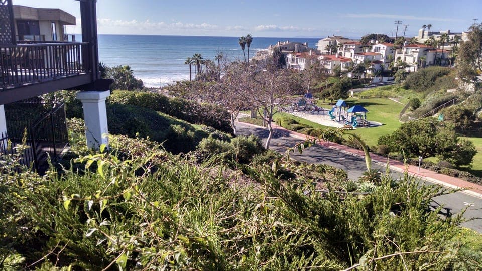 The park just down our back steps.  Great for families.