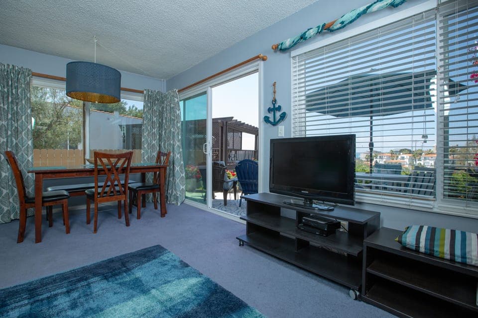 The largest of windows letting in light and views..