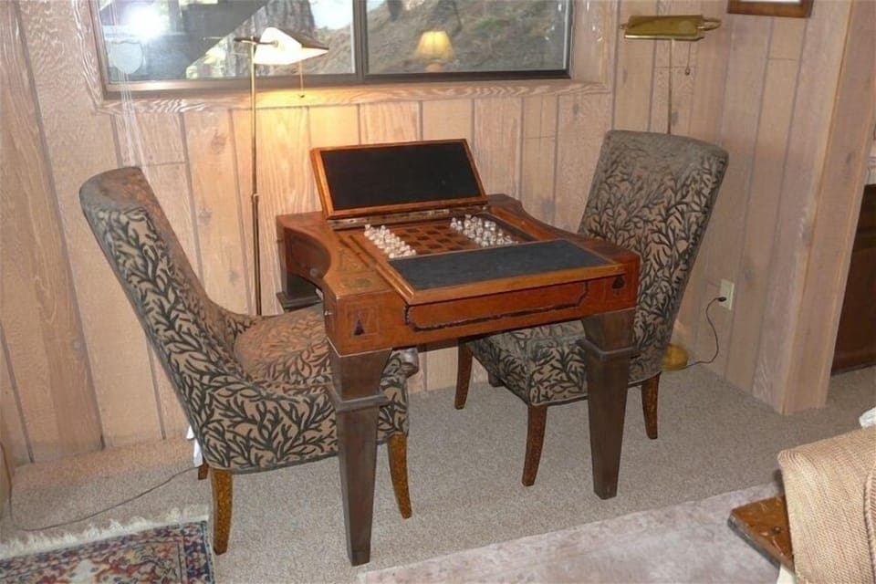 Game Table in Family Room