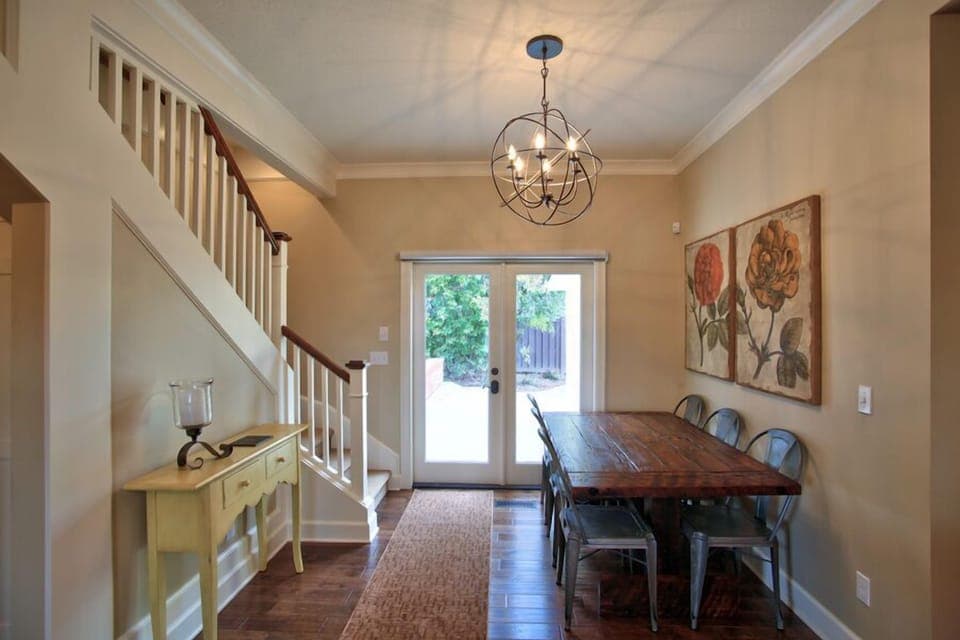 Reclaimed beautiful wood custom built dining table for your favorite repast