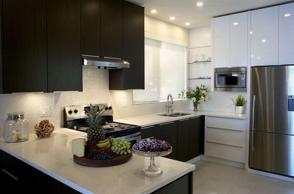 Glamorous kitchen with everything you need