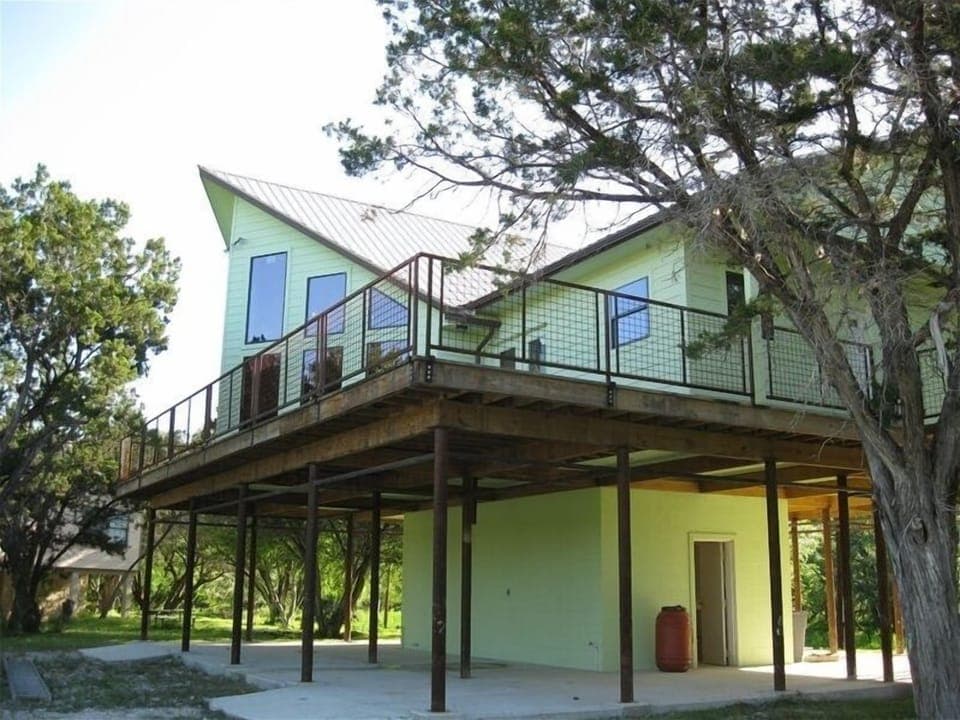 View of house from road.