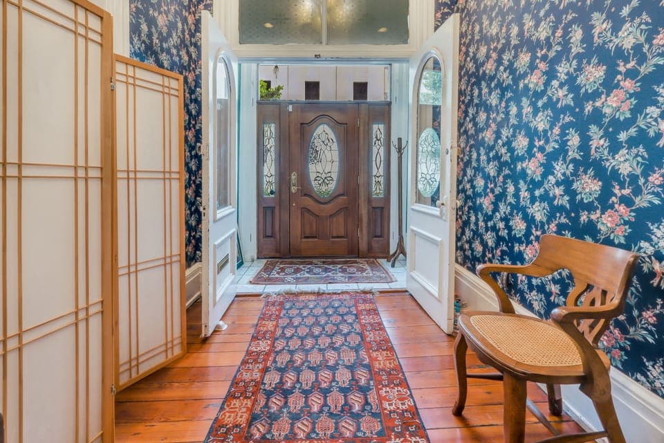 Entry way view of front door