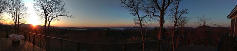 Spring Morning, 180 degrees looking South