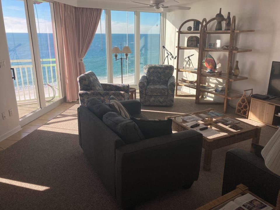 Part of your penthouse floor view.