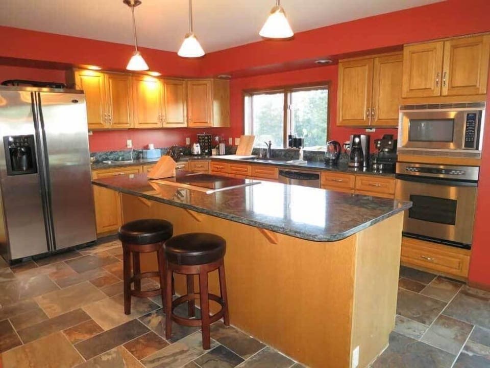 We have everything you'll need in the kitchen