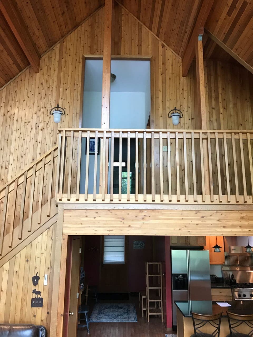 Upstairs landing