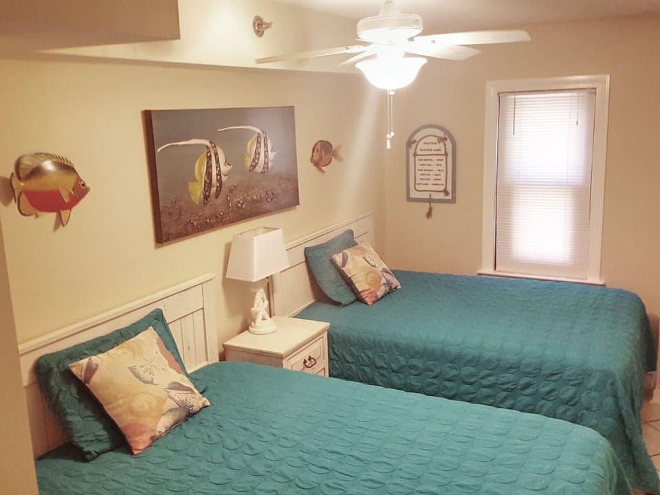 Bedroom #3 - (2) Full Size Beds - HD TV 