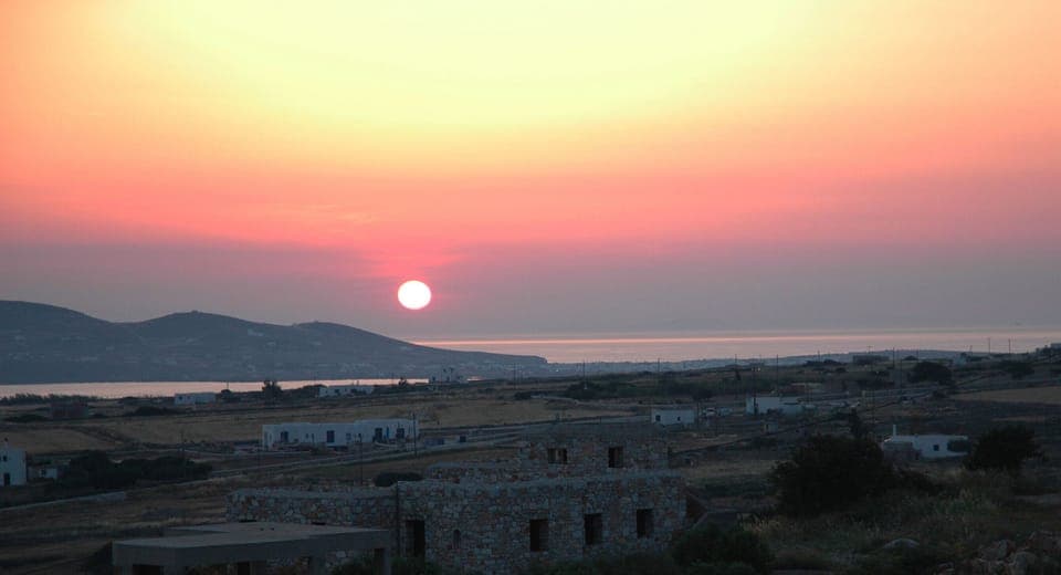 Paros Island sunsets, different every night
