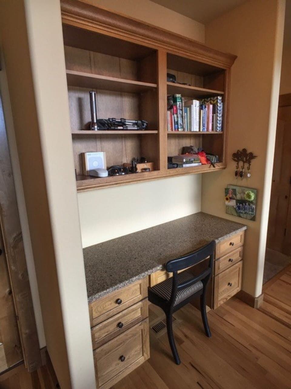 Desk area