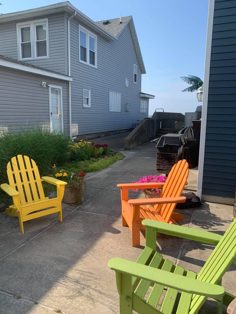 Patio for grilling!
