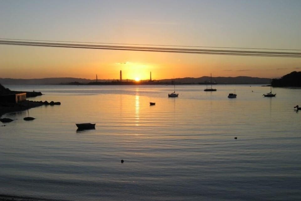 From the front of bach