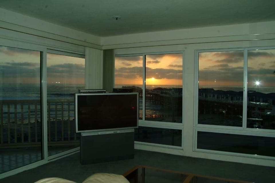 Sunset View from inside