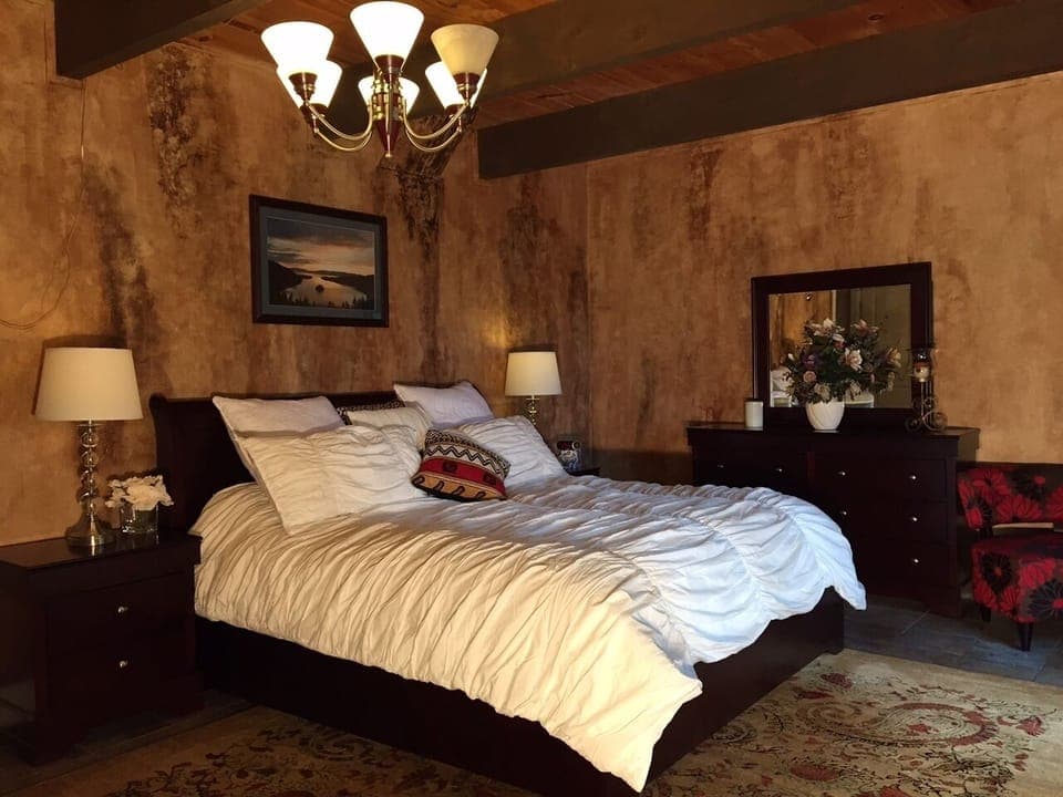 Downstairs' master bedroom