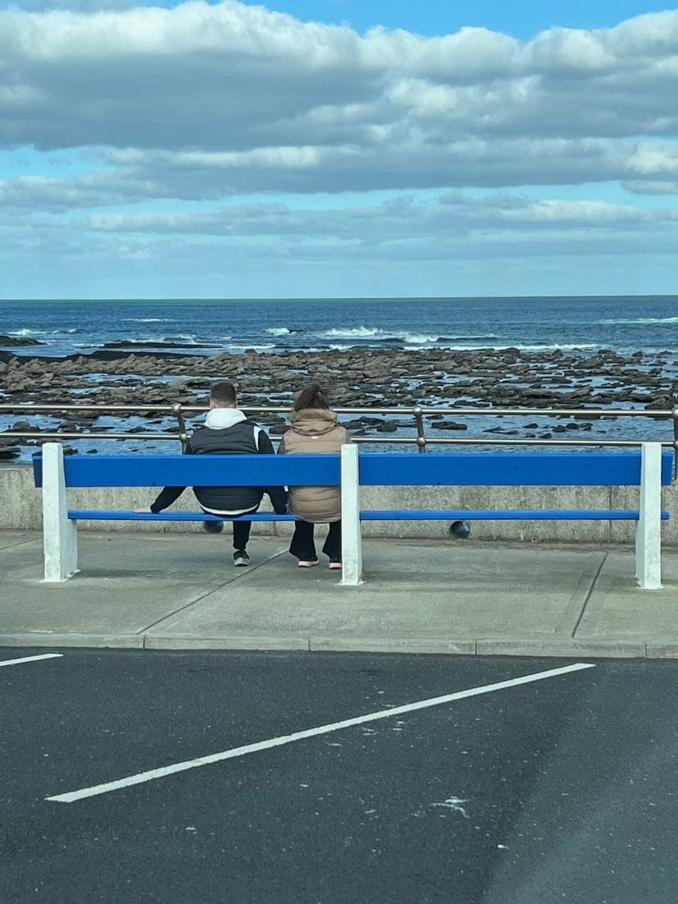 Near the "Pollock Holes," popular 
swimming/snorkeling site at low tide. 