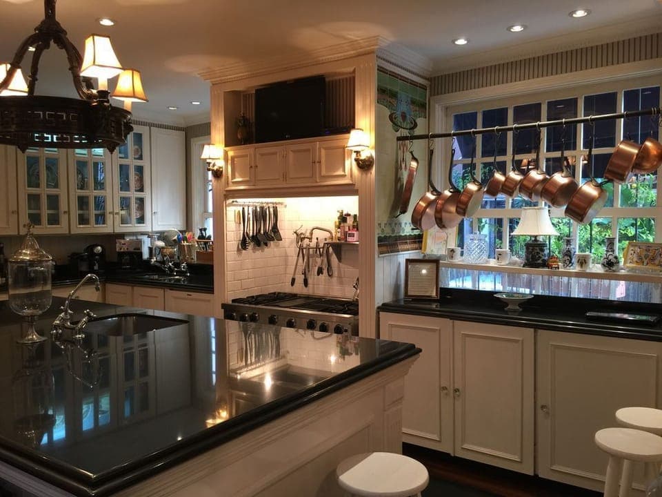 Our fully-equipped kitchen.  bar for 12 - 
 &incredible chef or cook your own