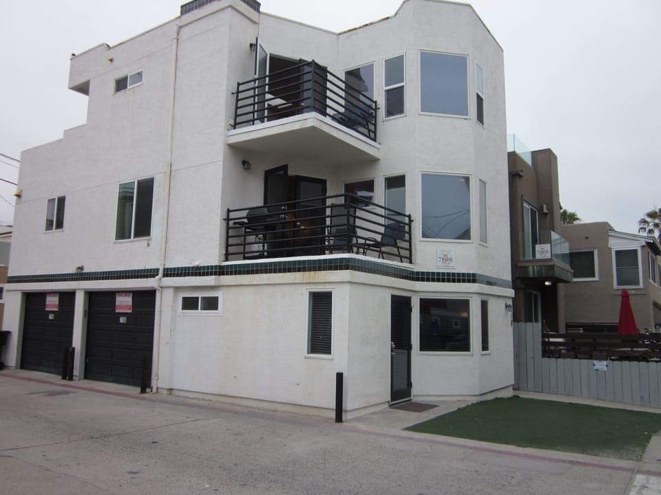 3 story private home, ocean views from all floors. 3 reserved parking spots