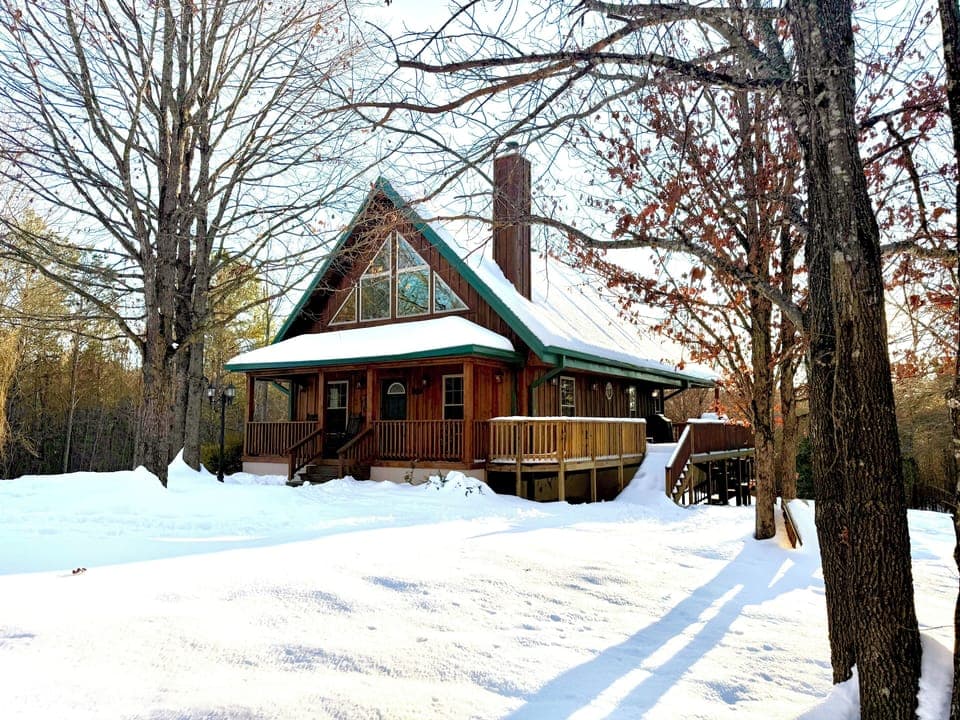 Cabin in Jan. 2025 Snow!
