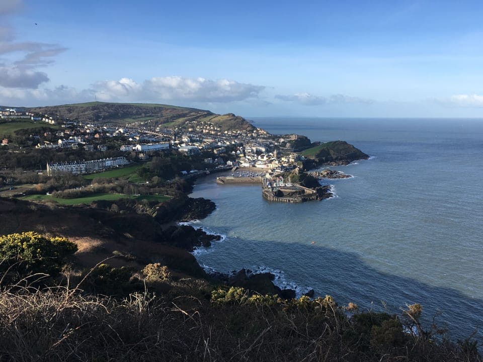 Looking back at Ilfracombe from Hillsborough
