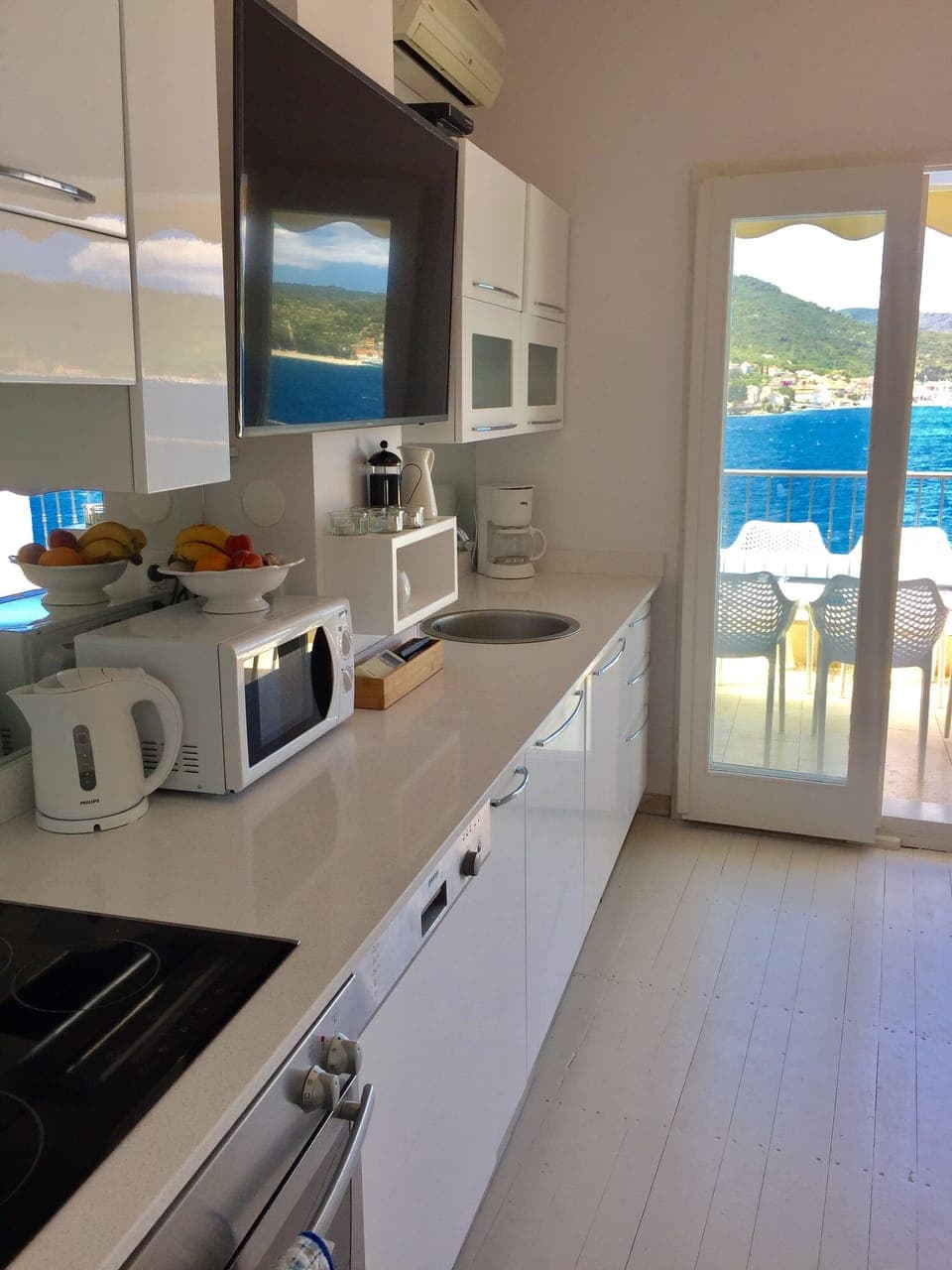 A kitchen with a view!