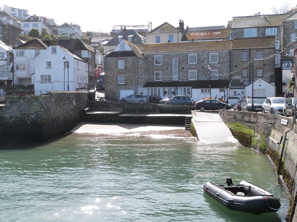 Polruan Beach & Quay