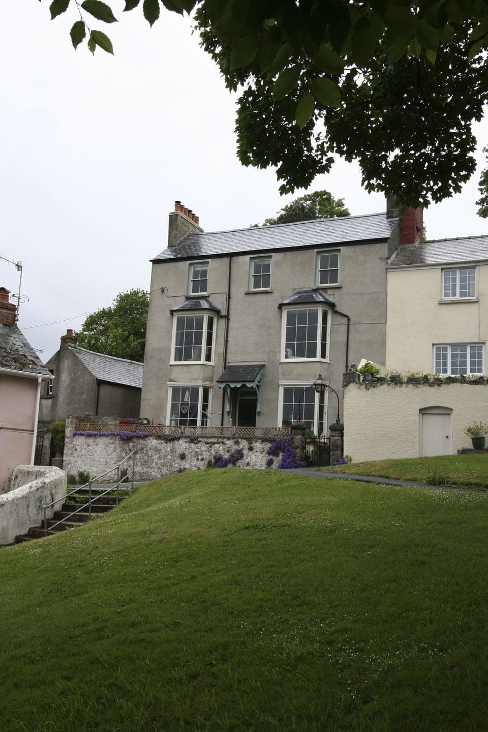 Rock Villa viewed from village green