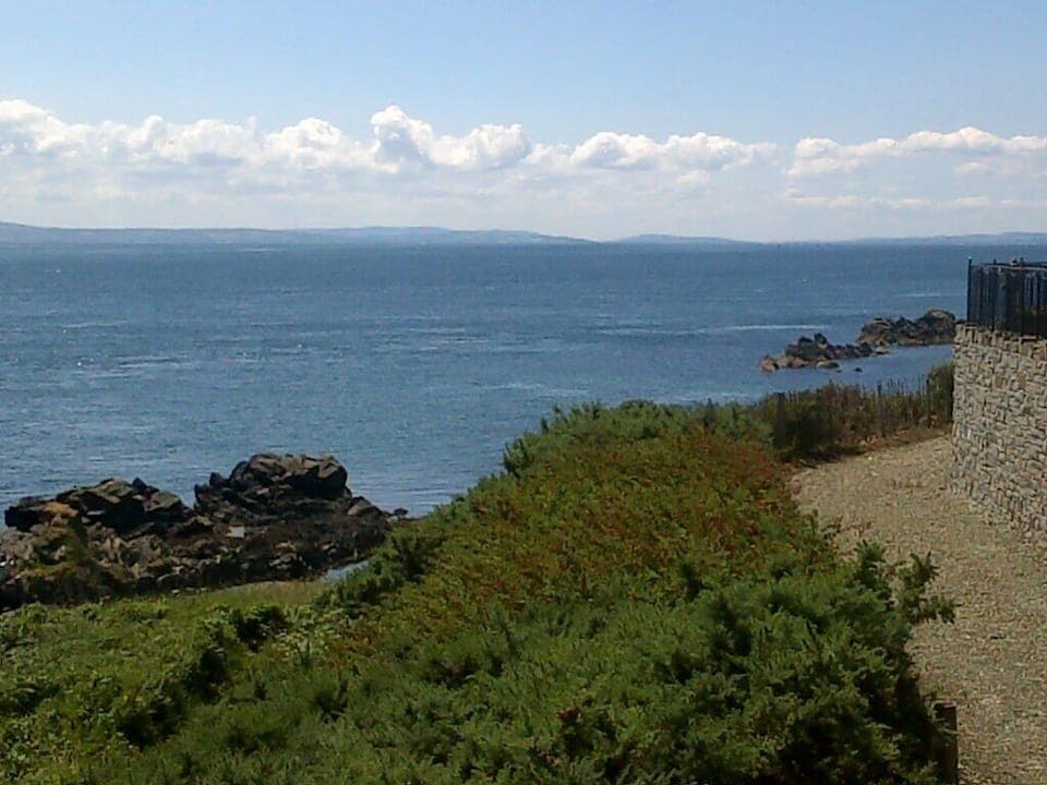 The terrace is shown on the right