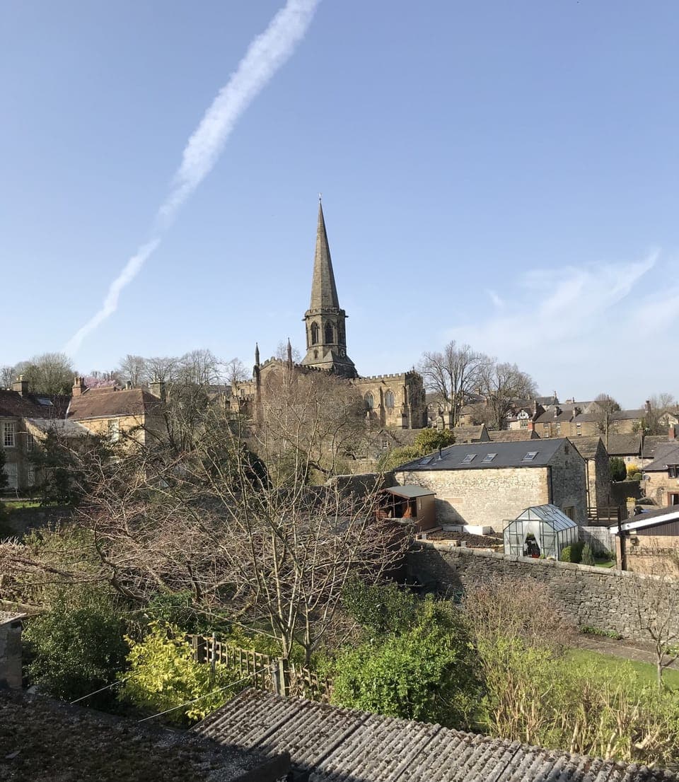 View from the back of the house