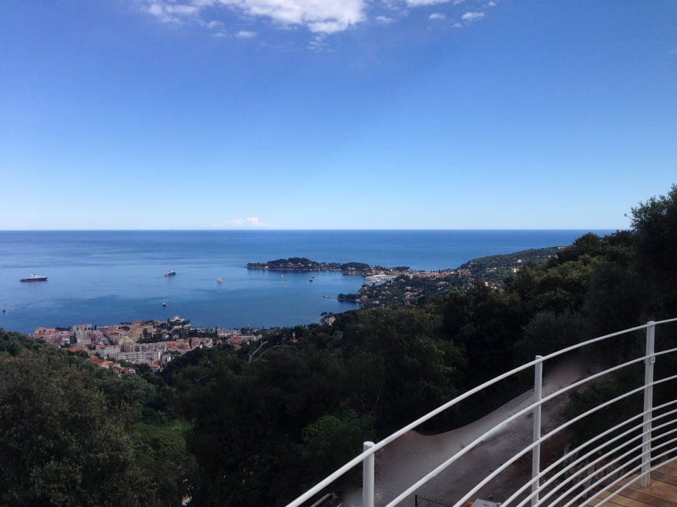 looking over Cap ferrat and Beaulieu
