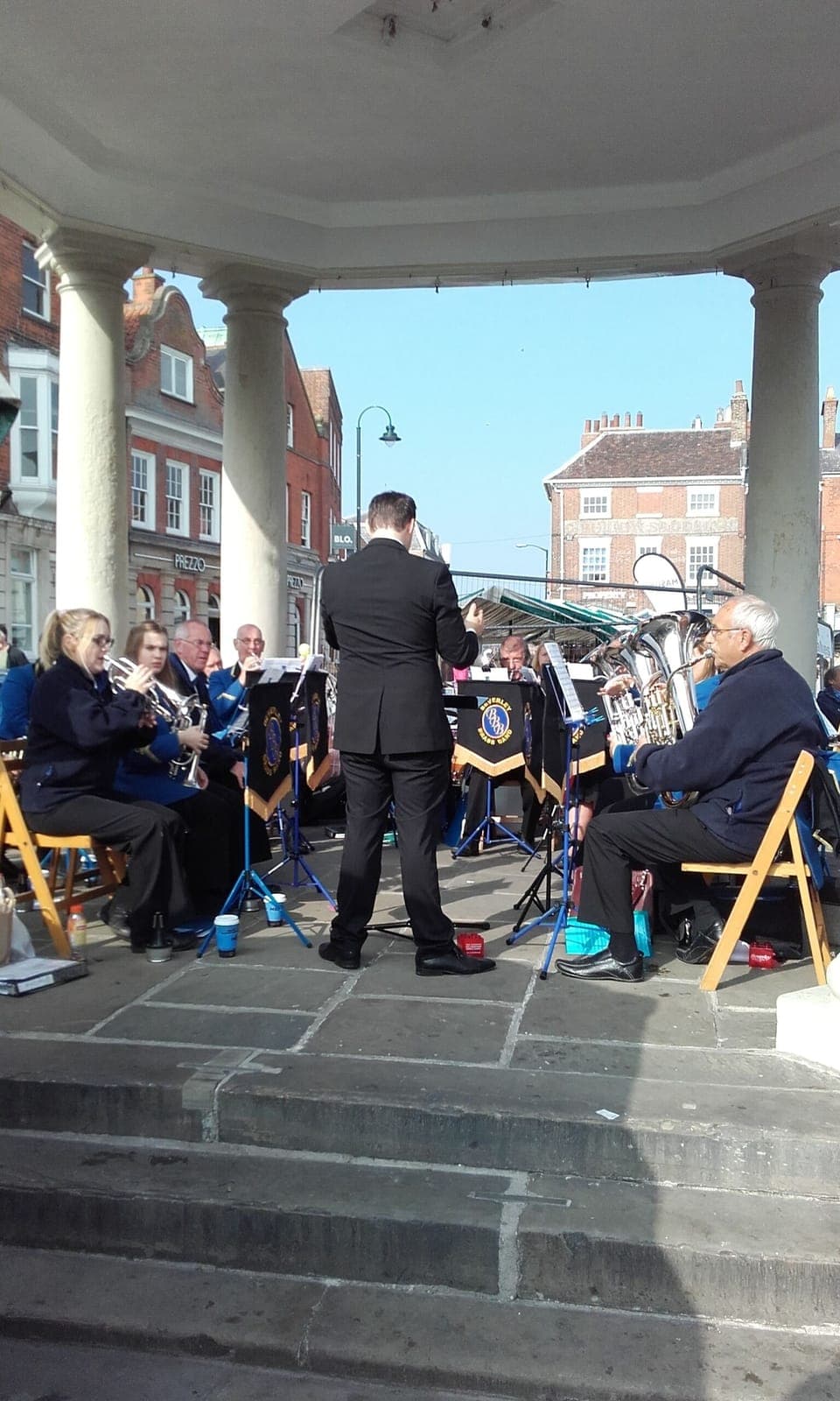 Beverley Brass Band often perform at public events