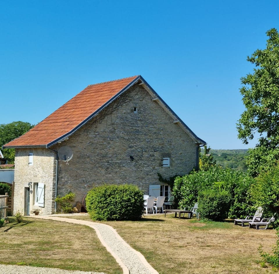 Renovated Stone Cottage situated in a 2 acre garden - quiet peaceful location
