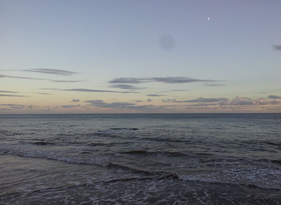 Sidmouth Bay at Sunset - View 2