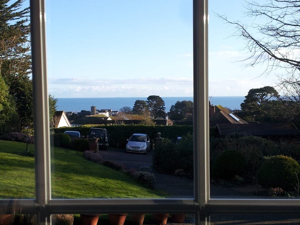 A view from the studio in February