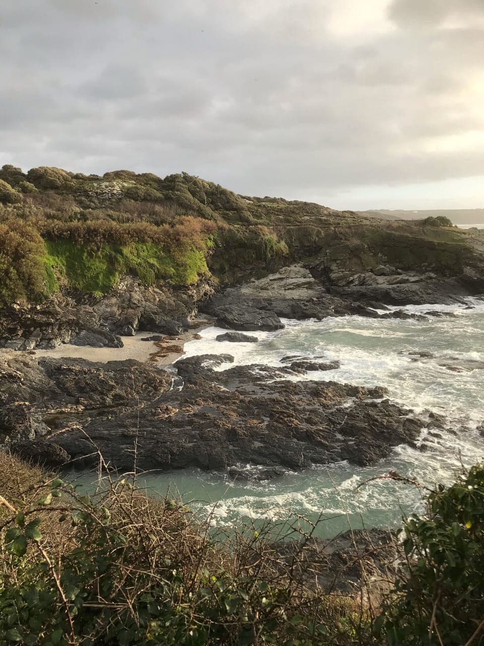Coast path above Prussia Cove