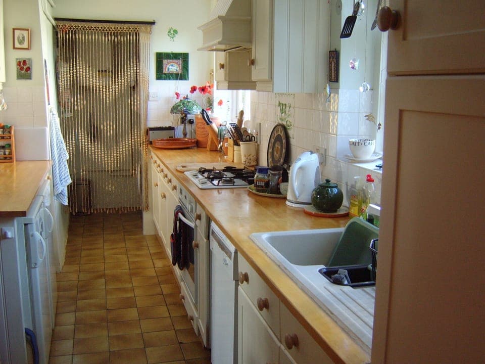 Galley style Shaker Kitchen