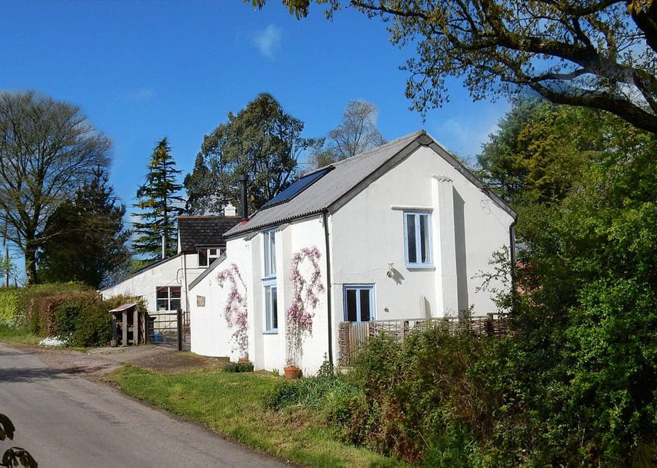 The Cottage enjoys amazing views from the hilltop.