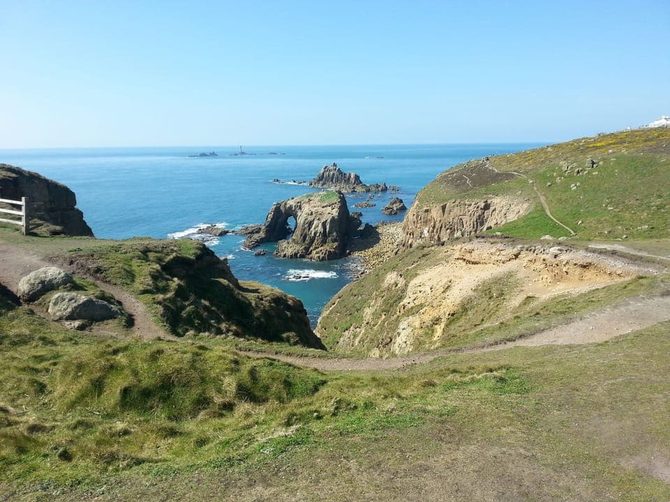 Cliffs around Lands End