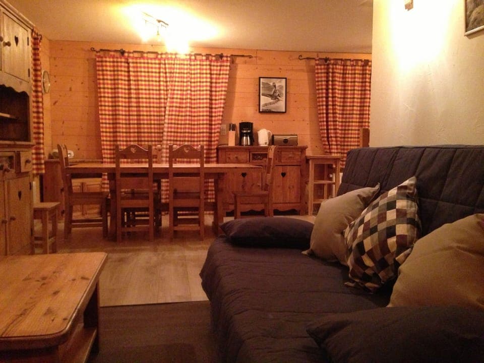 dining and seating area