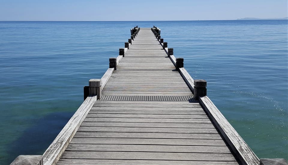 Pontoon Plage de Débarquement. Take a ferry to the Porquerolles islands.