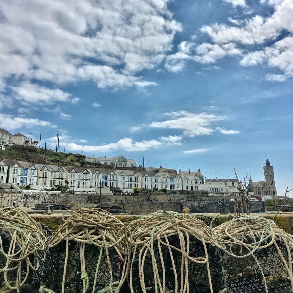 Lobster pots at Porthleven